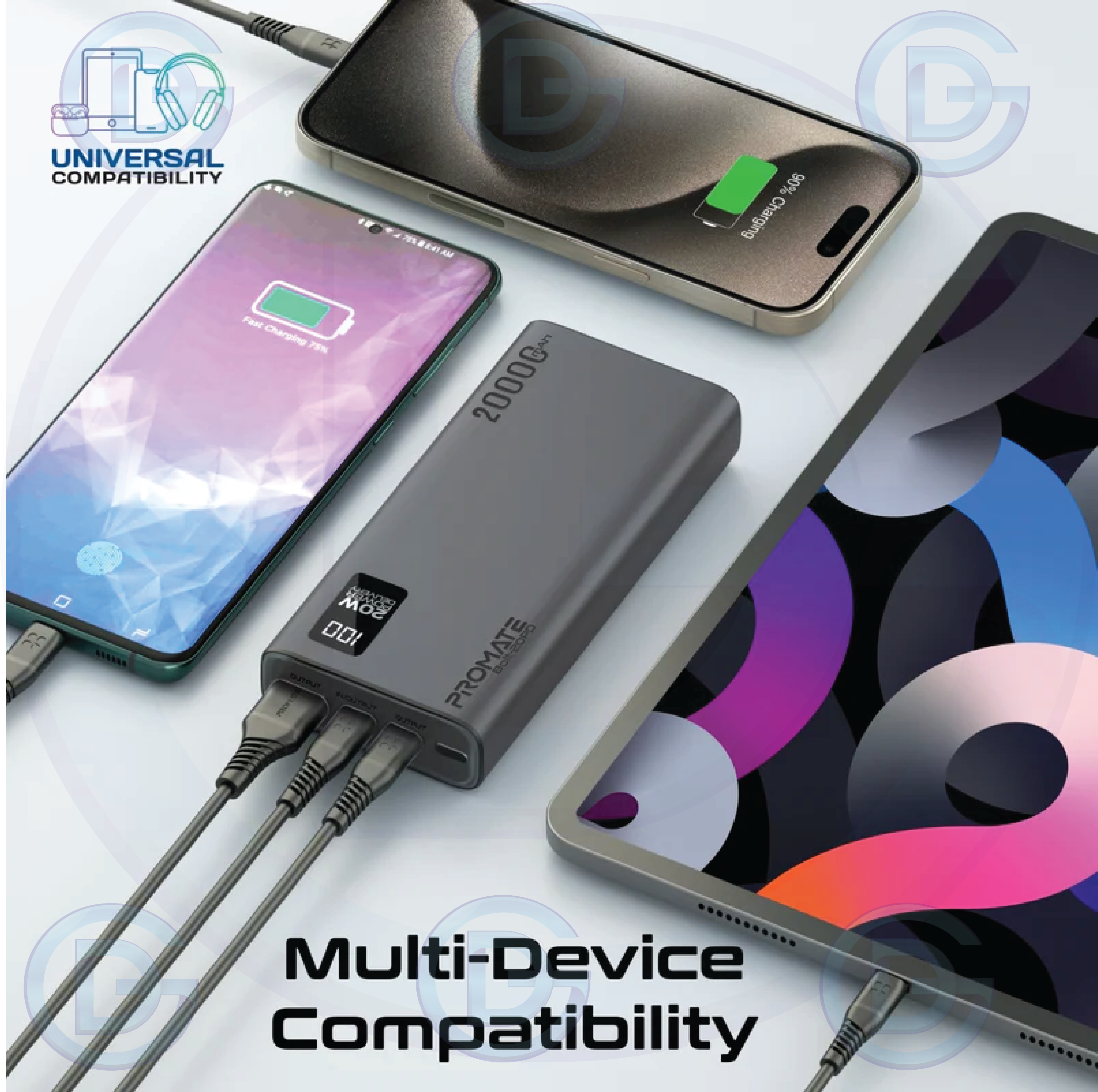 Promate Power Bank Bolt-20PD - Image 3